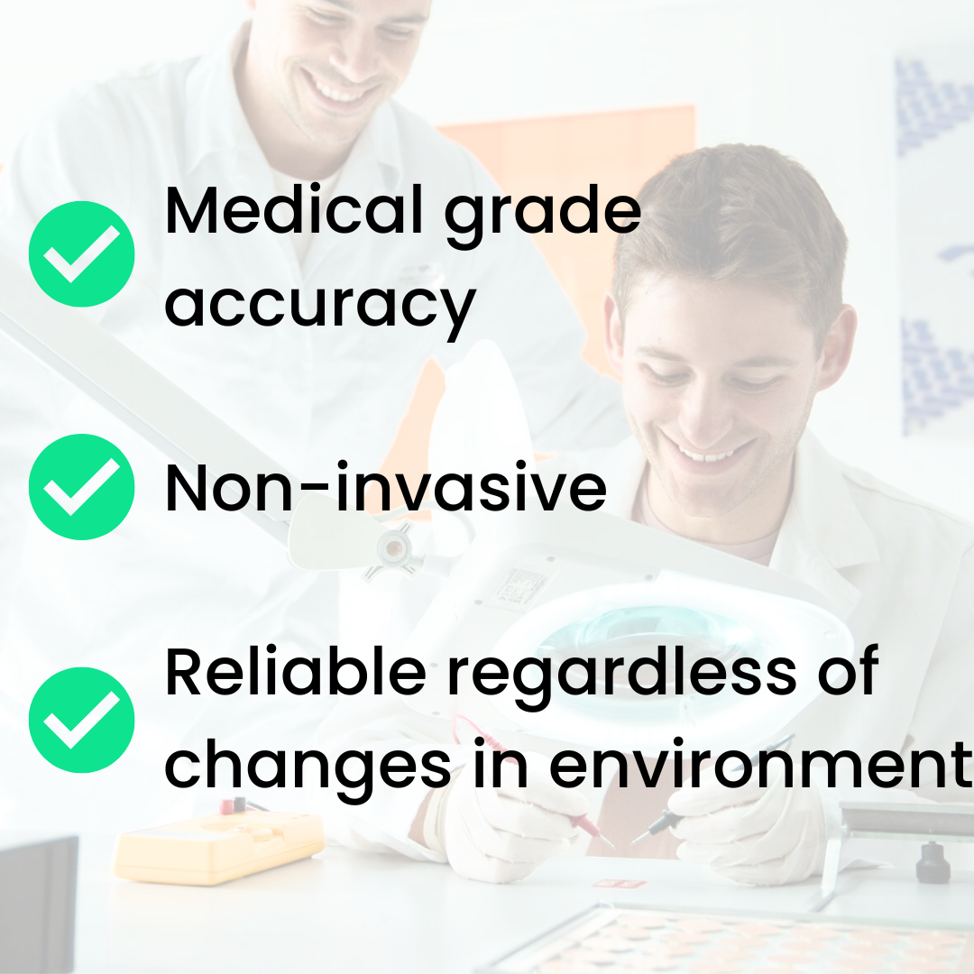 Non-invasive Medical grade accuracy (1)